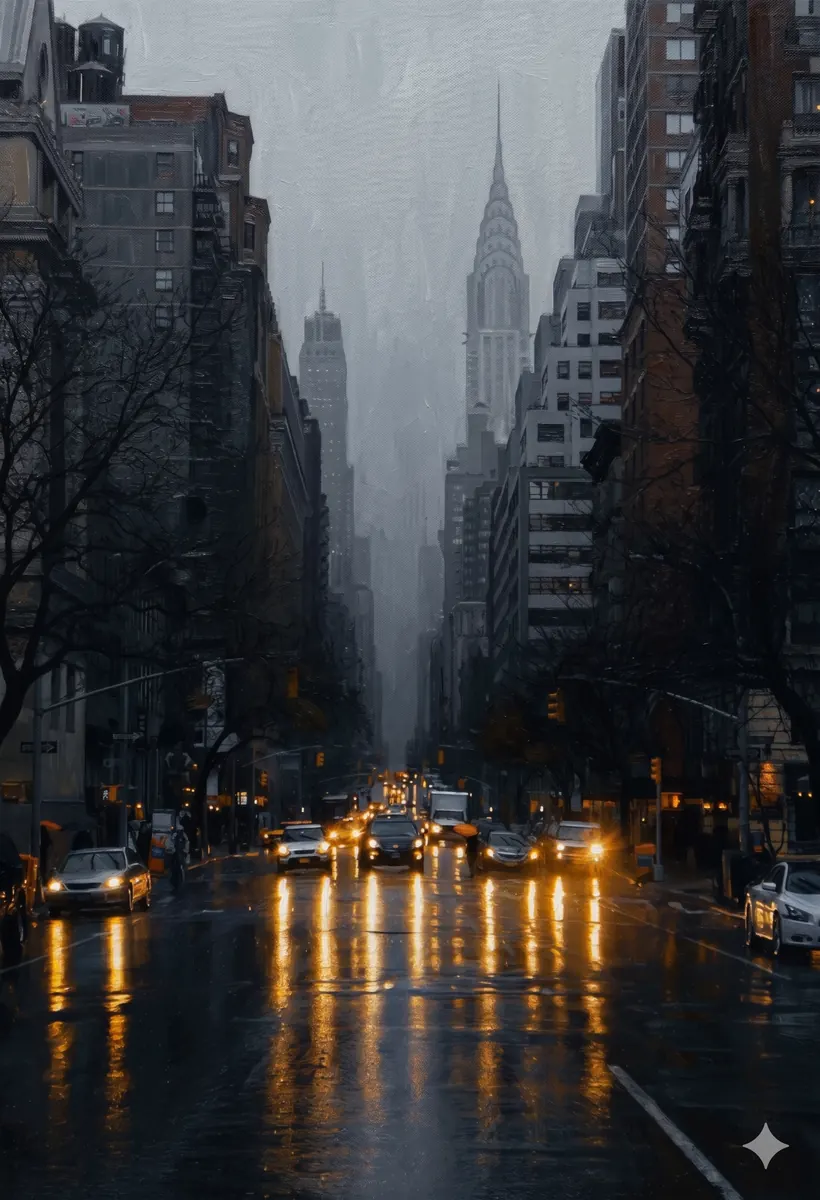 Night Rain Avenue