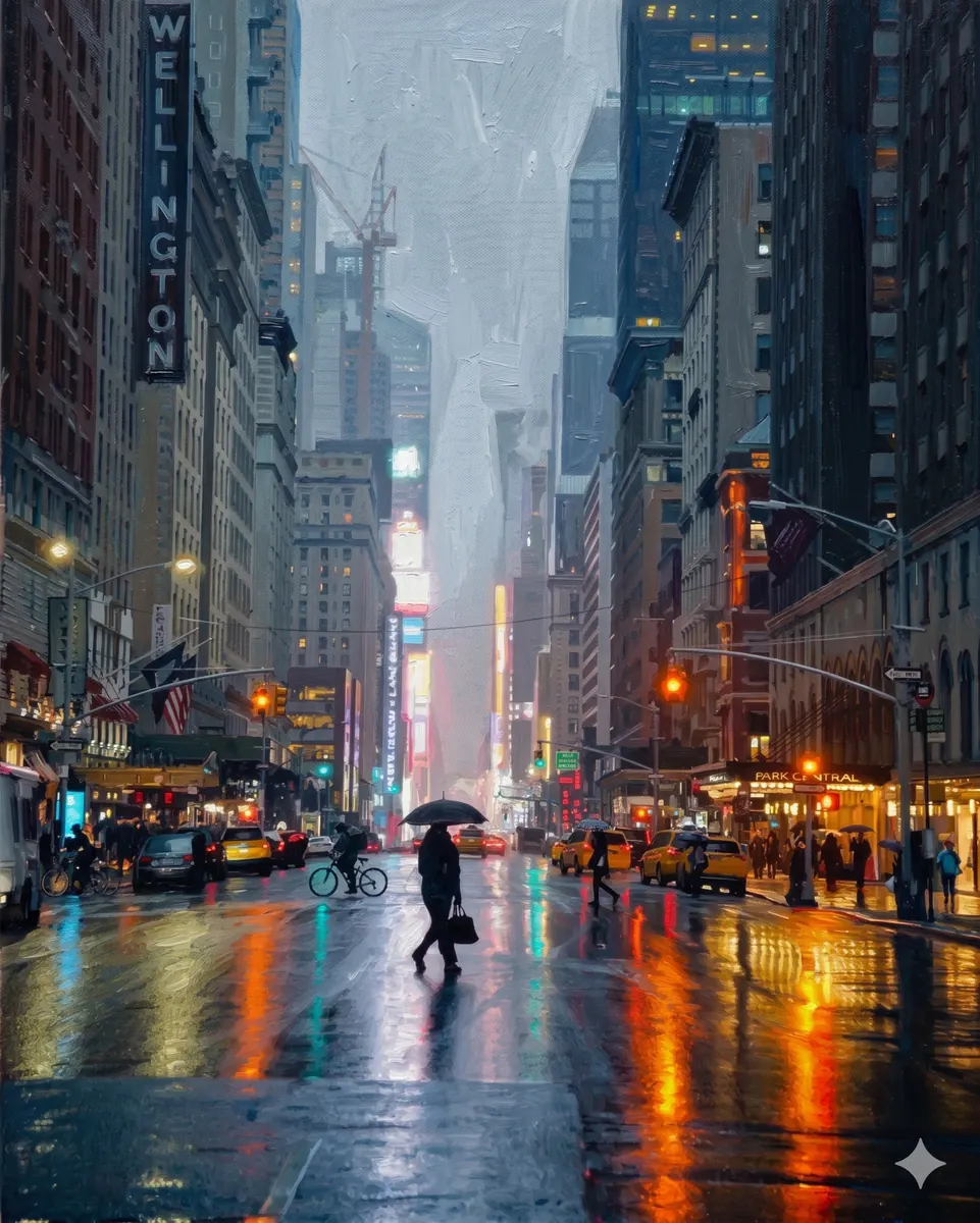 Rainy City Lights